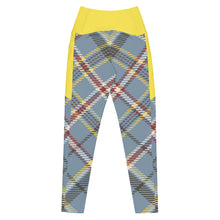 Load image into Gallery viewer, “Daisy Cloud” statement leggings with pockets