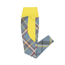 Load image into Gallery viewer, “Daisy Cloud” statement leggings with pockets