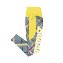 Load image into Gallery viewer, “Daisy Cloud” statement leggings with pockets