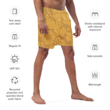 Load image into Gallery viewer, “10k Flowers” Men's swim trunks