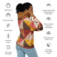 Load image into Gallery viewer, “HRA Tri-Multi” zip hoodie