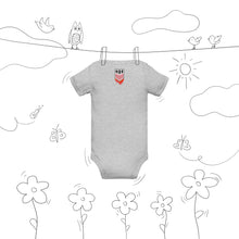 Load image into Gallery viewer, Baby short sleeve “Cherub Comedy Onesie”
