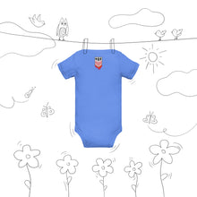 Load image into Gallery viewer, Baby short sleeve “Cherub Comedy Onesie”