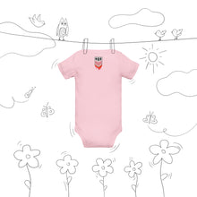Load image into Gallery viewer, Baby short sleeve “Cherub Comedy Onesie”