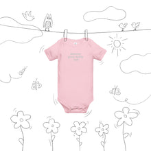 Load image into Gallery viewer, Baby short sleeve “Cherub Comedy Onesie”