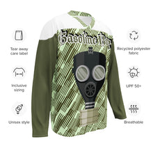 Load image into Gallery viewer, “ Gasoline Boyz” Recycled hockey fan jersey