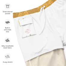 Load image into Gallery viewer, “10k Flowers” Men's swim trunks