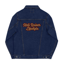 Load image into Gallery viewer, “Raiser Lifestyle” denim jacket