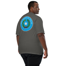 Load image into Gallery viewer, Garment-dyed heavyweight dirty south “State Flame Tee”