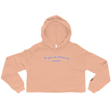 Load image into Gallery viewer, “Lady Hell Crop Hoodie”
