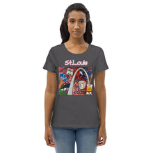 Load image into Gallery viewer, Fitted eco “Lou City Tee”