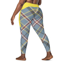 Load image into Gallery viewer, “Daisy Cloud” statement leggings with pockets
