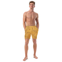 Load image into Gallery viewer, “10k Flowers” Men&#39;s swim trunks
