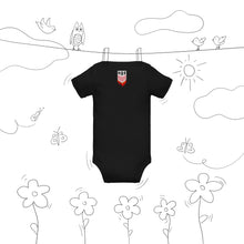 Load image into Gallery viewer, Baby short sleeve “Cherub Comedy Onesie”
