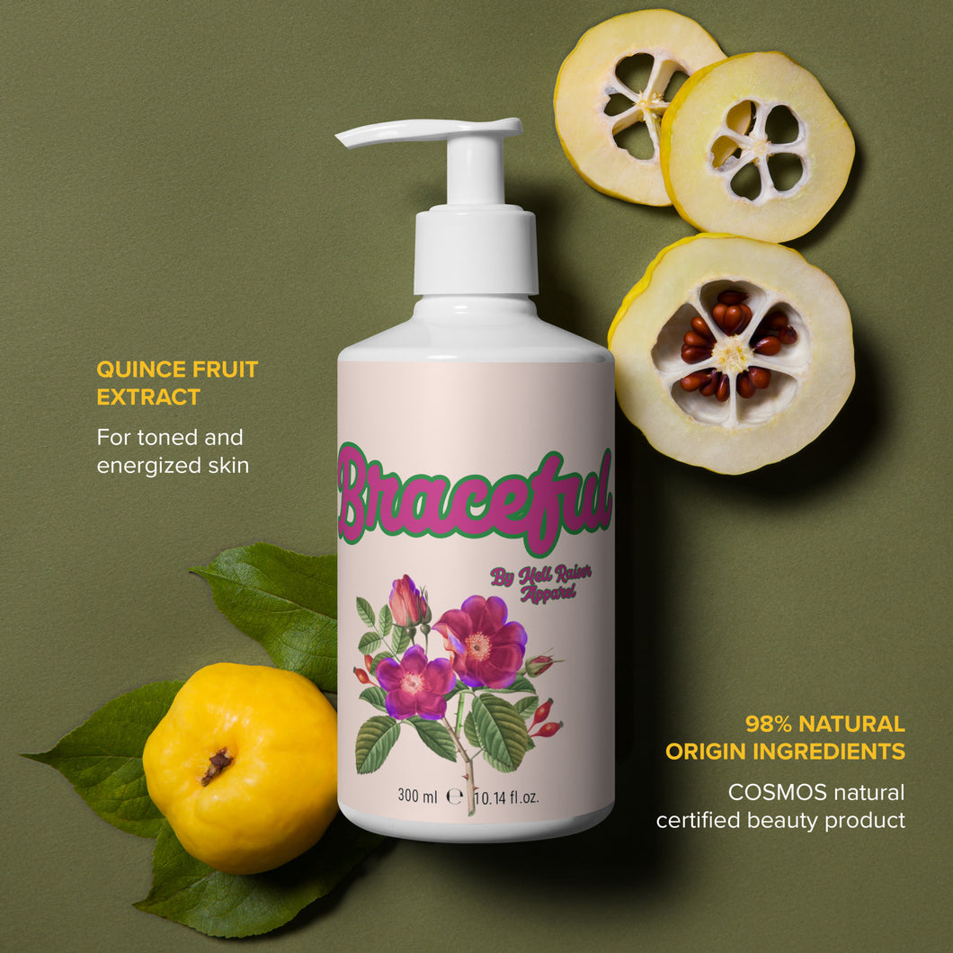 “Braceful” floral hand & body wash