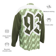 Load image into Gallery viewer, “ Gasoline Boyz” Recycled hockey fan jersey
