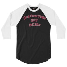Load image into Gallery viewer, “Financial Hell” 3/4 sleeve raglan shirt

