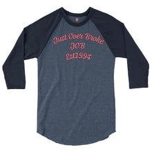 Load image into Gallery viewer, “Financial Hell” 3/4 sleeve raglan shirt
