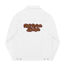 Load image into Gallery viewer, “Raiser Lifestyle” denim jacket
