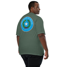 Load image into Gallery viewer, Garment-dyed heavyweight dirty south “State Flame Tee”
