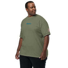 Load image into Gallery viewer, Garment-dyed heavyweight dirty south “State Flame Tee”
