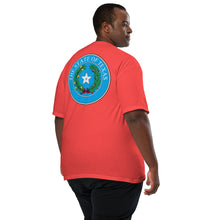 Load image into Gallery viewer, Garment-dyed heavyweight dirty south “State Flame Tee”
